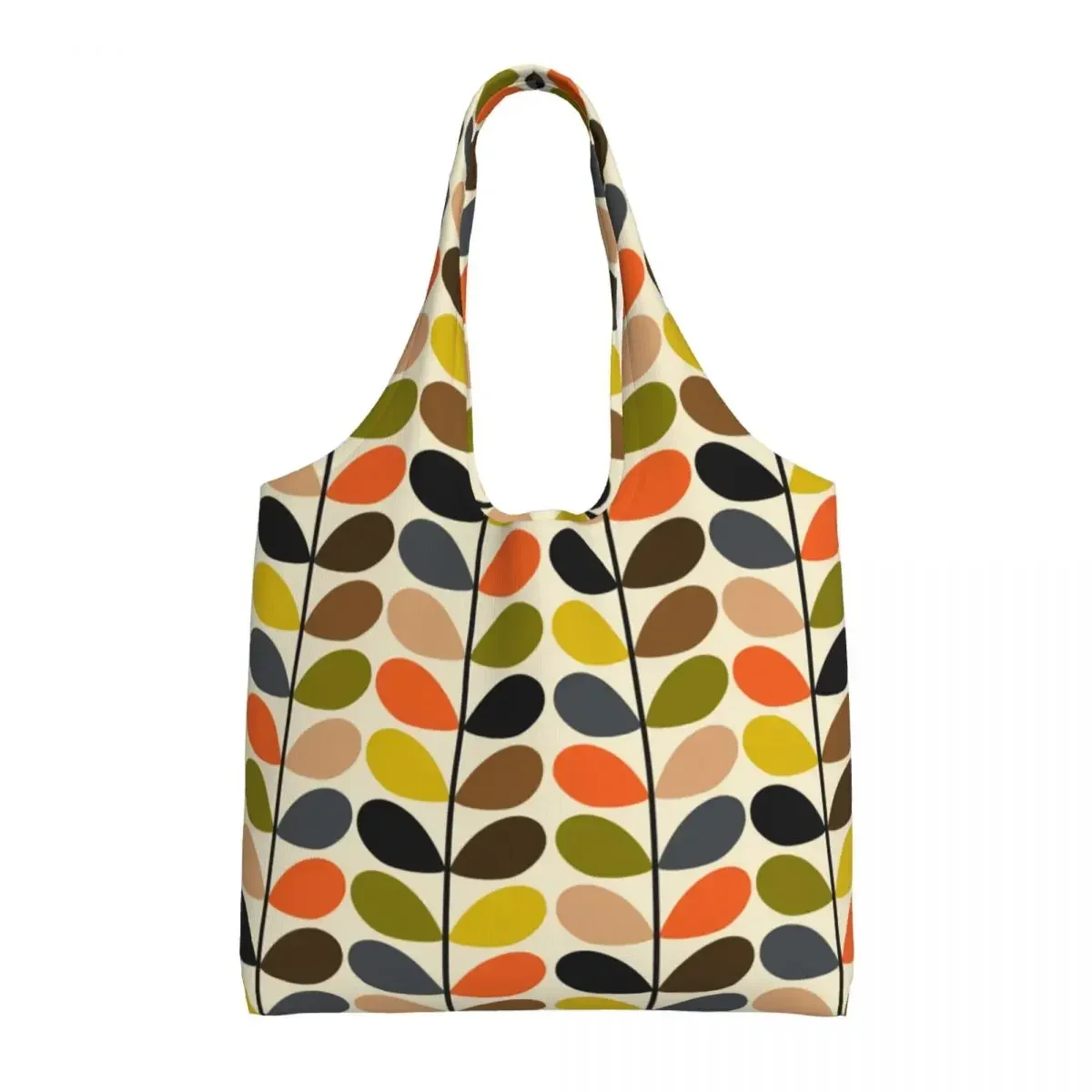 Изготовленная на заказ сумка для покупок с несколькими стержнями холщовая