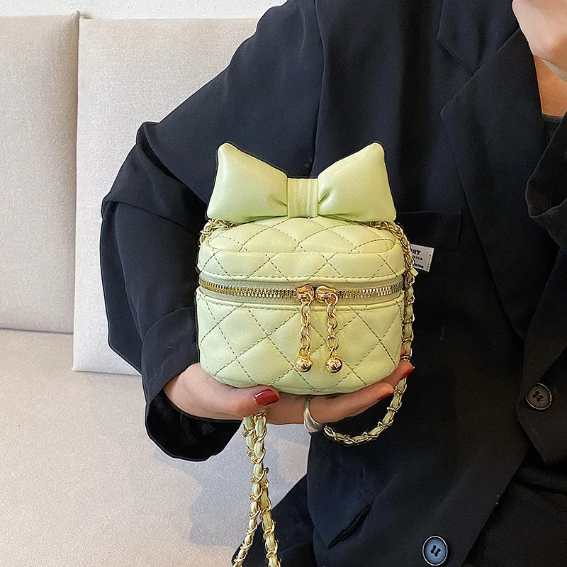 Korean Bow-Knot Kids Crossbody Bag Fashion Patent Leather Little Girls Mini Shoulder Bag for Kids Hot Coin Purse Small Handbags