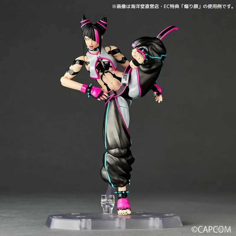 Фото В наличии: Коллекционная фигурка KAIYODO Wheel Technology Series Amazing Yamaguchi Street Fighter 6 Чун-Ли/Джули, масштаб 1/12, подарок №4