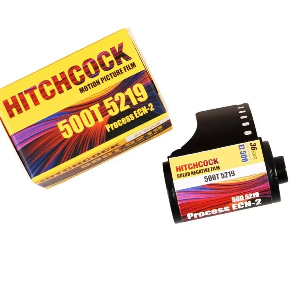 Фото Цветная пленка HITCHCOCK 500T 5219 135, 36 кадров на рулон, для кинескопов и пленочных камер Kodak Fuji 135, упаковка 1-10 рулонов №3