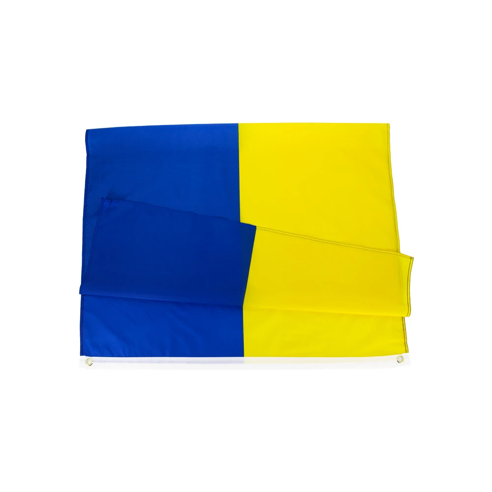 60x90 см синий желтый украшенный флаг Ua Ukr |