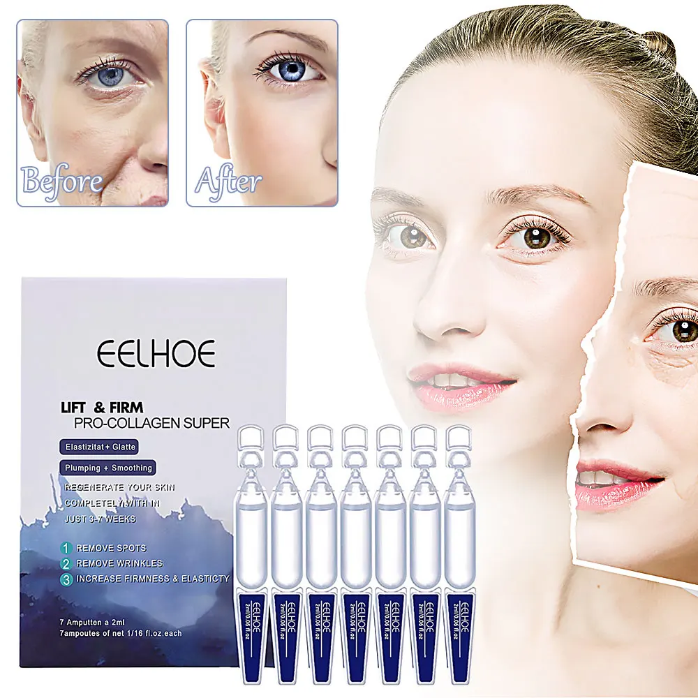 

Ампульная сыворотка для лица Be Youth Pro-коллаген и церамид с эффектом лифтинга, s 7 шт./коркоркор., сыворотка для ухода за лицом