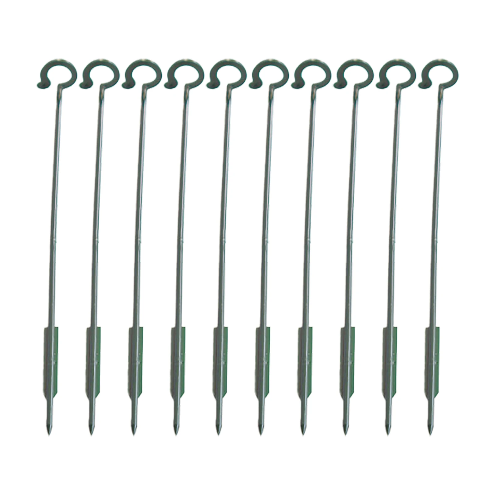 

10 PCS Garden Support Stake Ring Metal Garden Plant Supports Single Stem Shrub Holder for Plants Rose Flowers