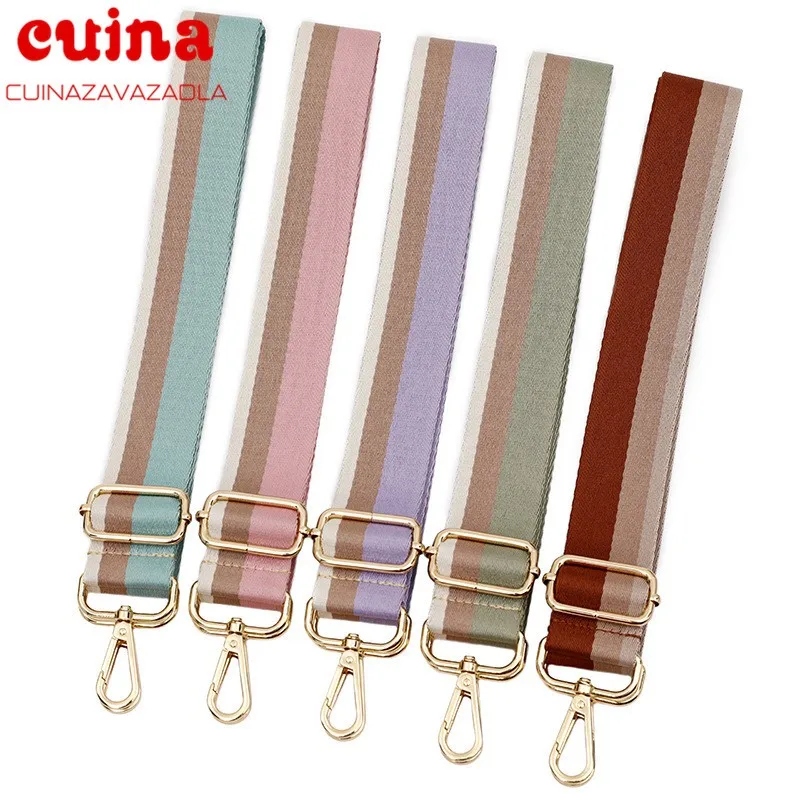 

New Adjustable Nylon Shoulder Bag Belt Replacement For Women Handbag Crossbody Strap Wide Belt Handles Bag Accessories