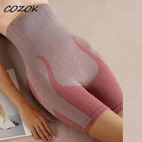 cozok womens panties high waist body shaper tummy slimming control trainer shapewear butt lifter shorts thigh sexy underwear