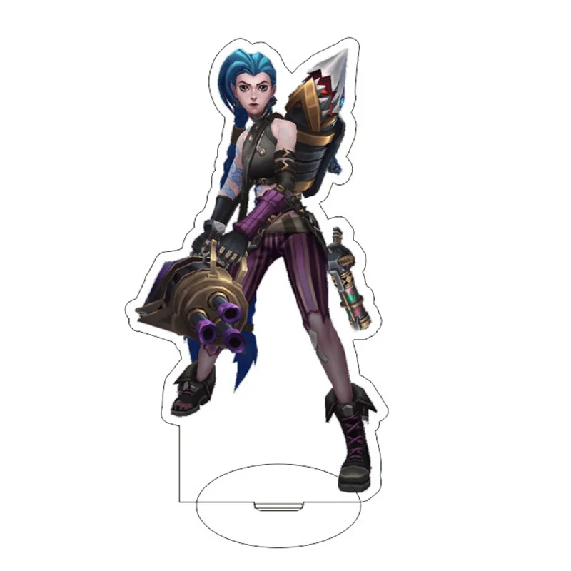 Искусственная акриловая подставка для украшения стола в стиле аниме Лига Легенд