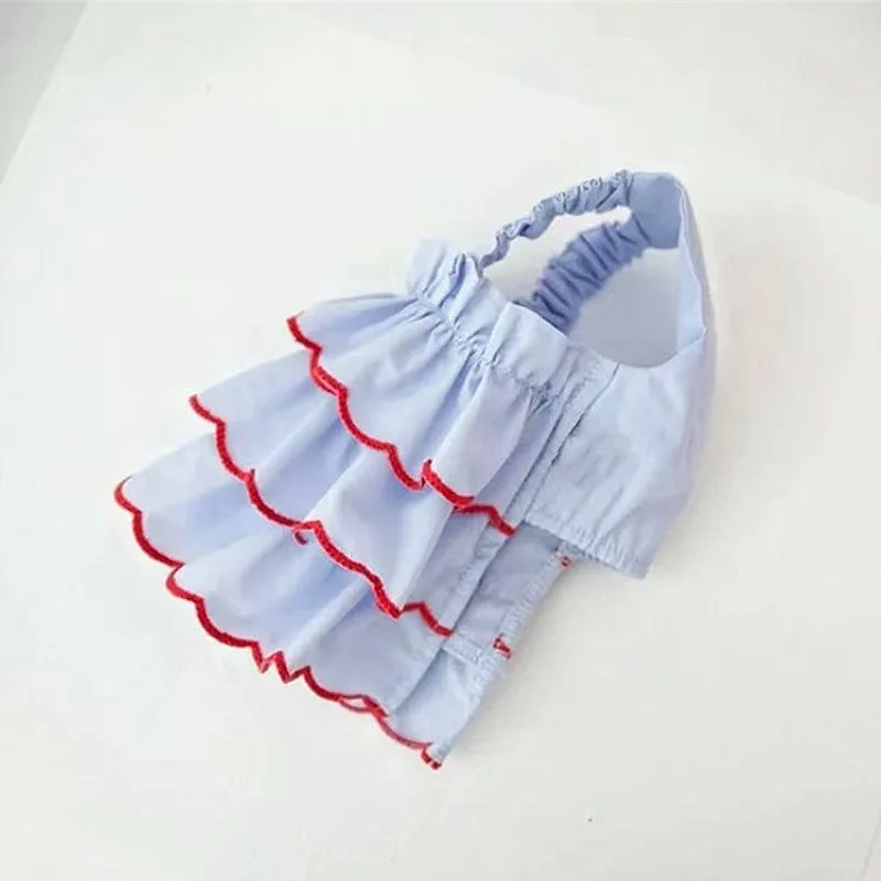 1 шт. шифоновое платье для кошек и собак 3 слоя