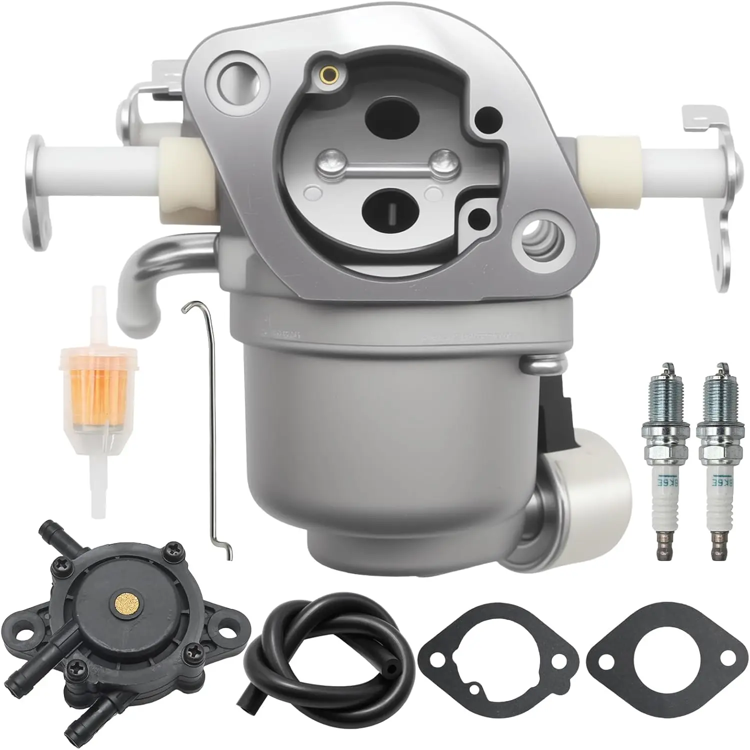 Фото Комплект карбюратора 593200 44N877, замена для B&S G02826 Intek V-Twin 24 л.с. 724 куб. см, заменяет 596375 597128 595321 596033 594207 №1