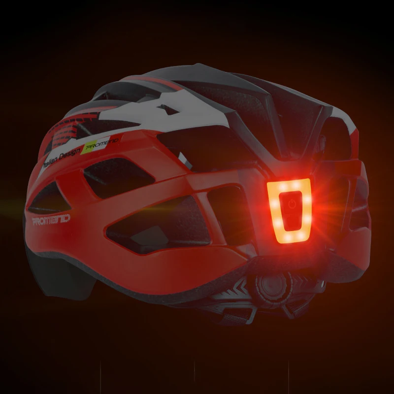 

Bicycle Tail Light Helmet Headlight Road Bike USB Charging Flashlight Warning Light Outdoor 3Modes Waterproof Riding Equipment
