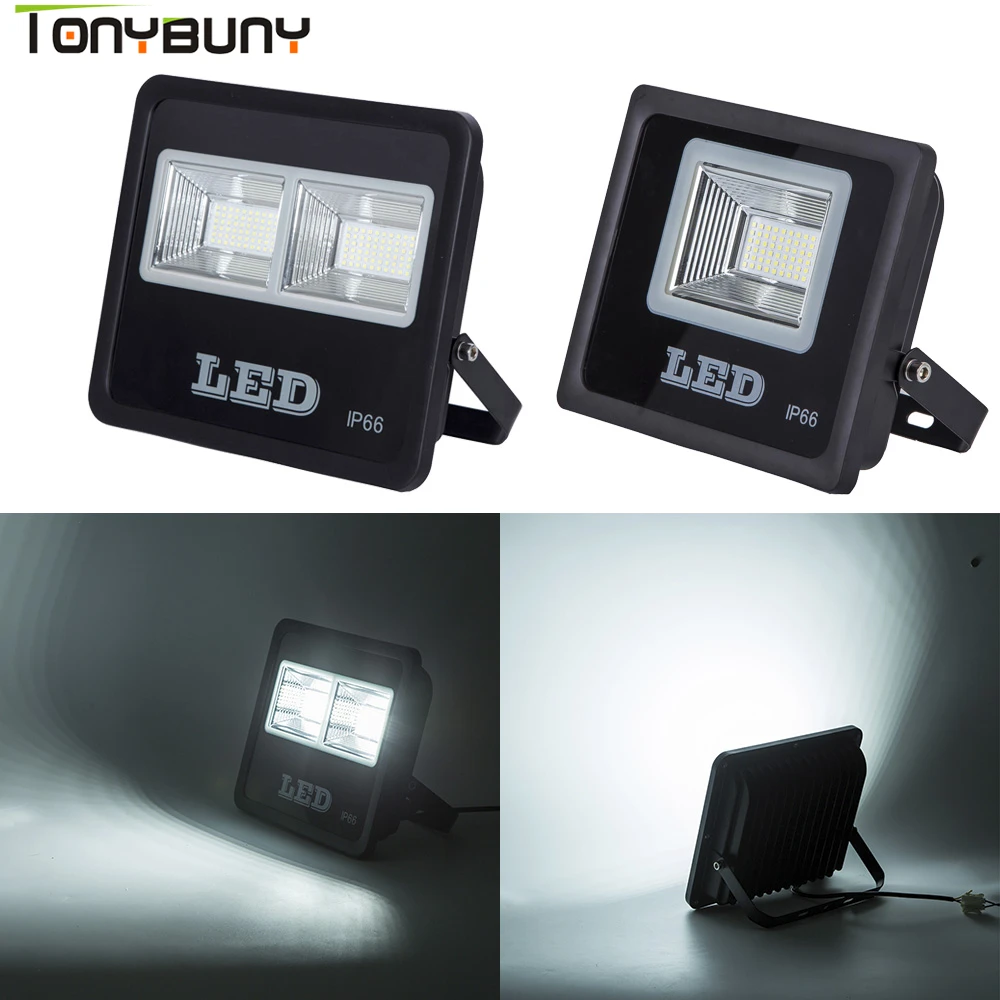 High Brightes Led Flood Light with 50W 100W 150W 250W Outdoor Spotlight floodlight 220v Waterproof Outdoor Lighting