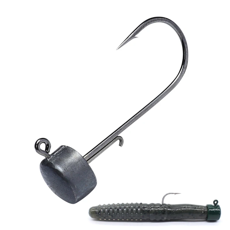 Крючок для джигов Elitelure 1 8–9 г мягкие червячные колючки крючки снастей NED