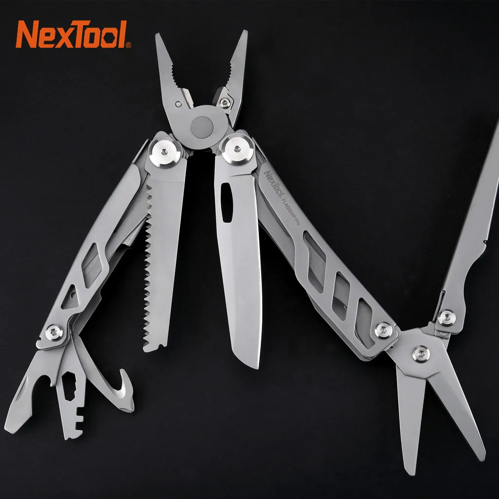 

NexTool NEW Tools 16 IN 1 Multi Functional Plier Folding EDC Outdoor Hand Tool Set Knife Screwdriver Instruments Saw opener