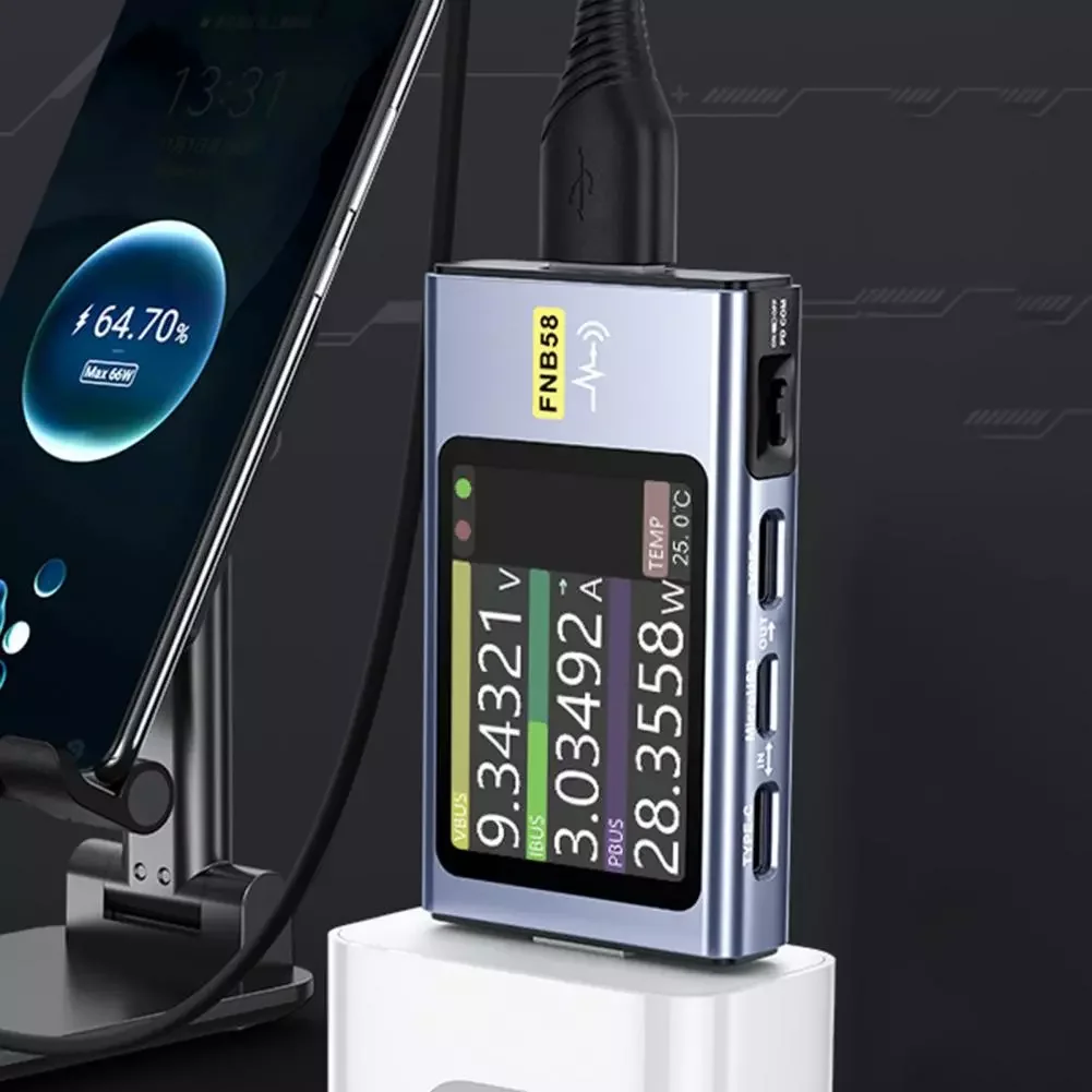 

Новый В FNB58 детектор напряжения экологически чистый компактный тестер тока цифровой детектор напряжения тестер тока для дома