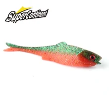 2023 Supercontinent Filet Craw 5.5CM/6.8CM Pike Soft Plastic Lure Fishing Lures Fishing 3d eyes Soft lure Fishing lures