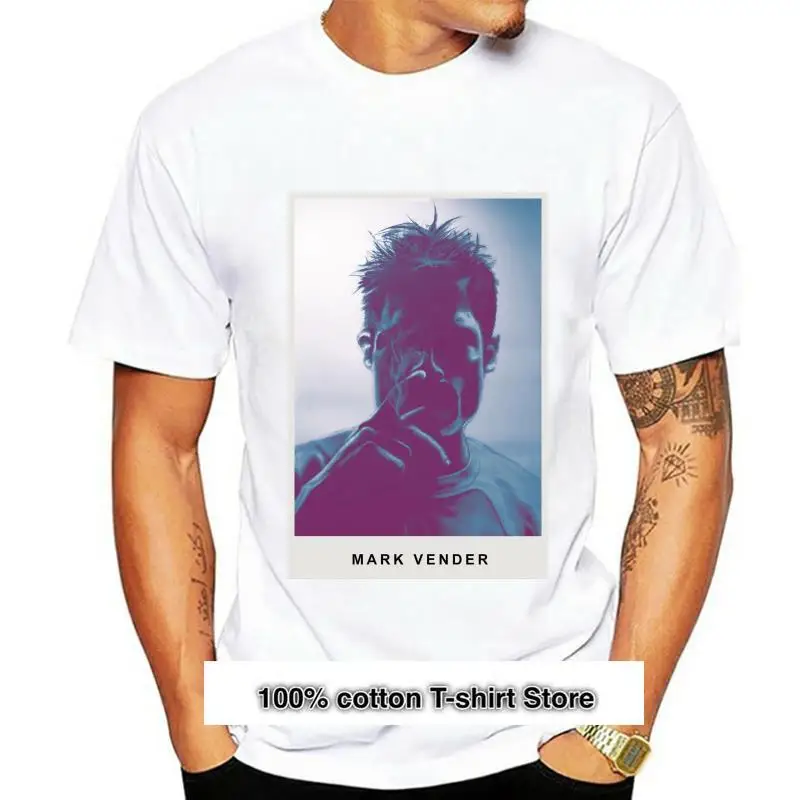 

Camiseta Retro de Tyler Durden, camiseta de película de culto a Brad Pitt, camisetas de película, camiseta
