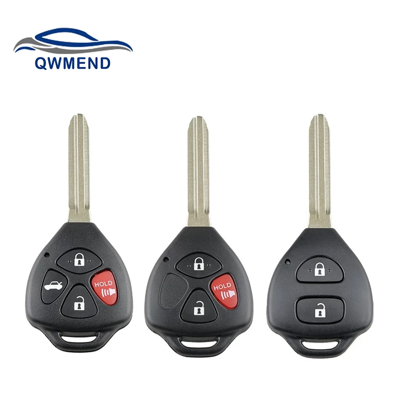 2/3/4 кнопки Автомобильный ключ Rmeote оболочка для Toyota Camry Avalon Corolla матрица RAV4 Venza Yaris