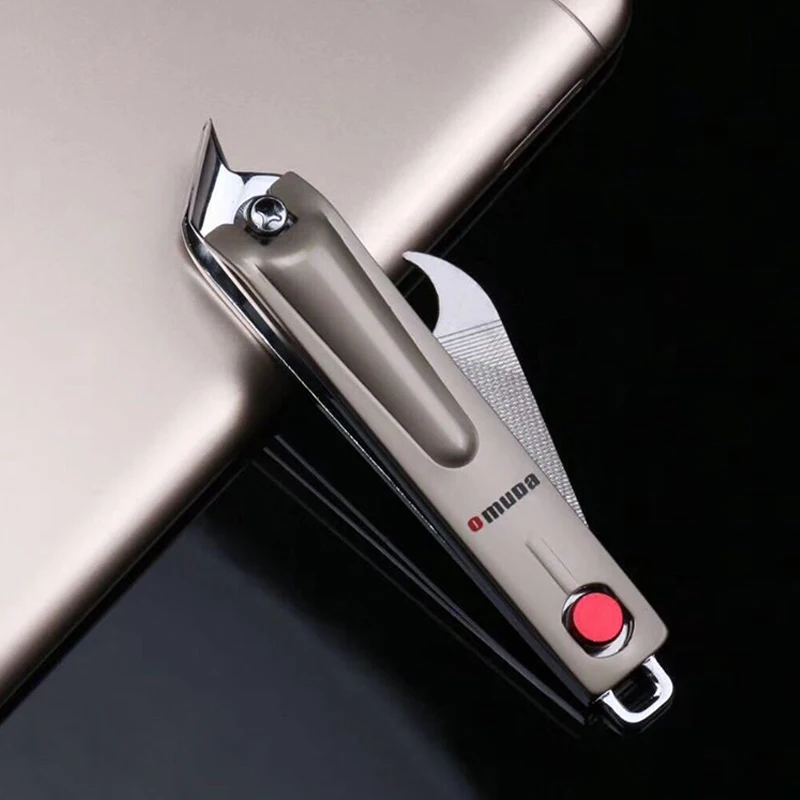 New Nail Clippers Stainless Steel Manicure Fingernail Cutter