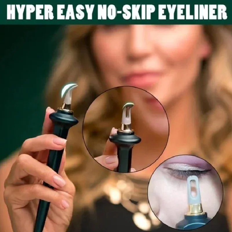 

Eyeliner Guide Tools Easy No-Skip Eyeliner Gel Reusable Silicone Eyeliner Brush Eyeliner For Shaky Hands Beginer Makeup