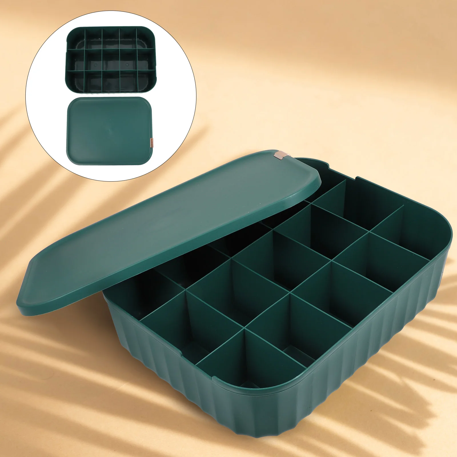 

Organizer Storage Box Socks Closet Cabinet Sock Drawer Boxes Jewelry Case Supplies Dormitory Beads Compartment Bin Baby Display