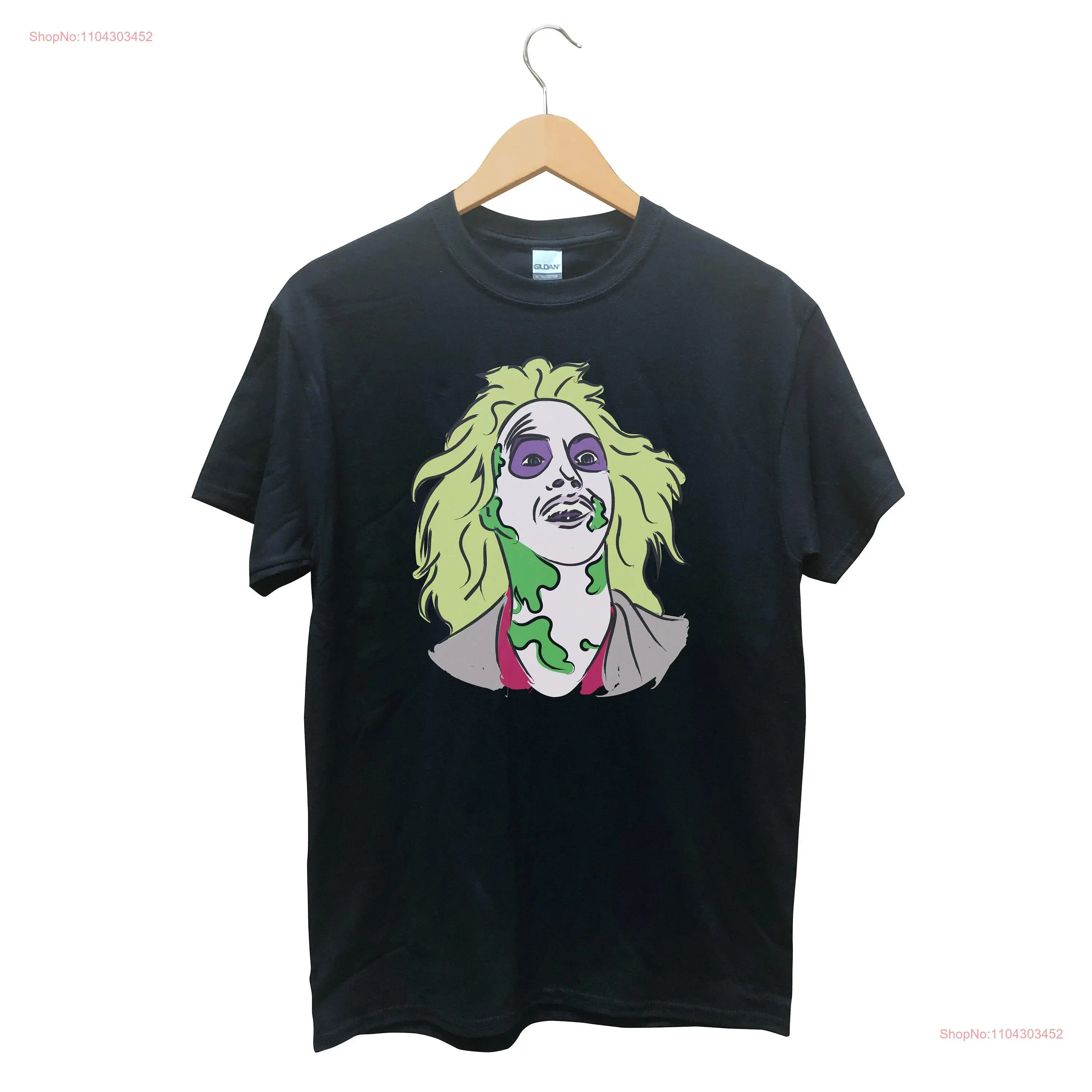 Футболка Bettlejuice It's Showtime винтажные фильмы ужасов на Хэллоуин Лидия диеты