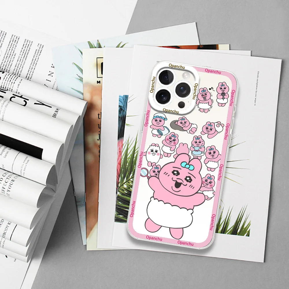 Забавный чехол для телефона O-Opanchu Samsung S24 S23 S22 S21 A55 A54 A35 FE PLUS ультрапрозрачный