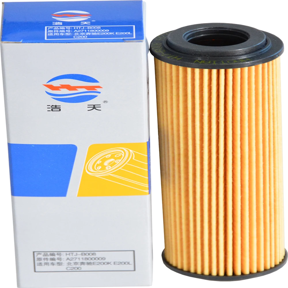 Автомобильный масляный фильтр для MERCEDES-BENZ C-CLASS (W203) C 200 CGI Kompressor (203.043) 2003-2007 M 271.942 OEM A