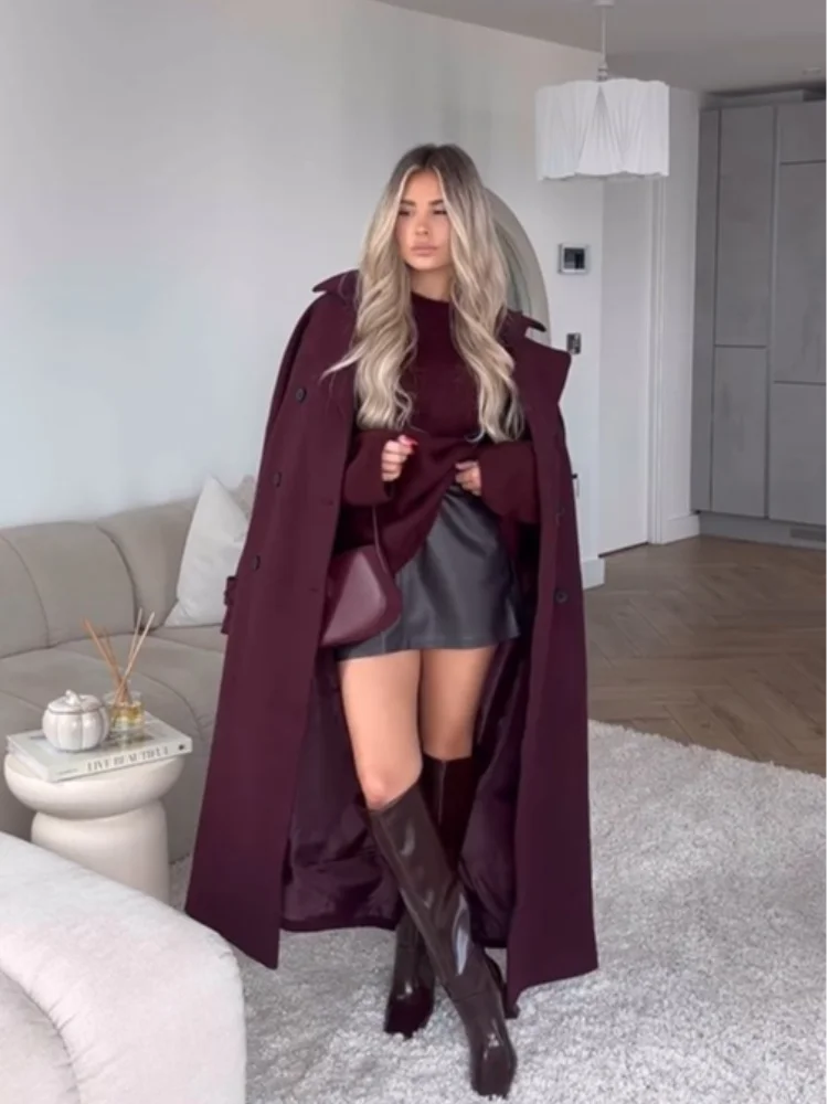 Женская длинная винтажная куртка