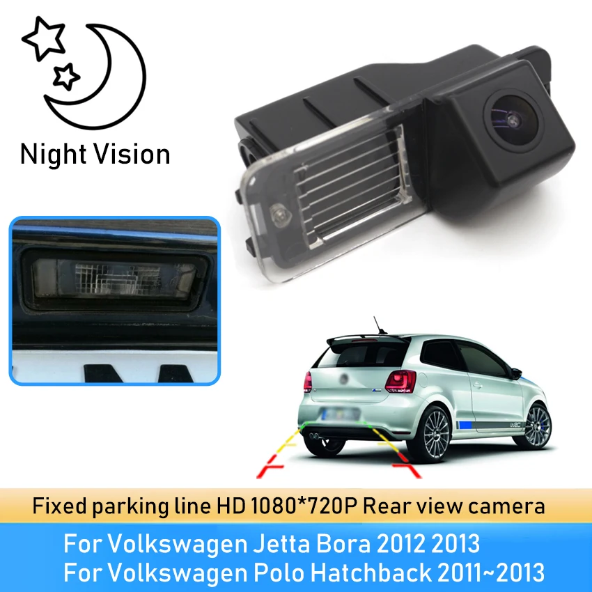 

Parking Camera Dedicated HD Waterproof Reverse Rear view Camera For Volkswagen Polo Hatchback 2011~2013 Jetta Bora 2012 2013