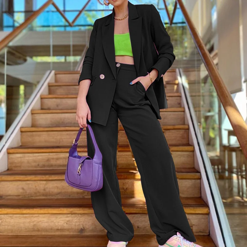 Women's Autumn Loose Suit Two-piece Women's Suit 2021 New Spring and Summer Women's Clothing Women's Fashion Summer Suits