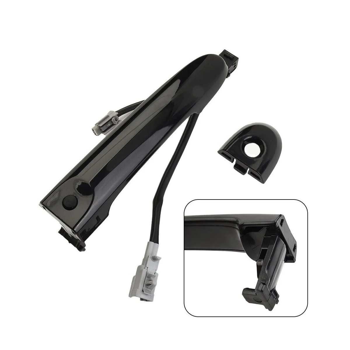 Наружная дверная ручка БЕСКЛЮЧЕВОЙ вход для Nissan Juke 2010-2019 80644-3WC2A 80640-3WC2A 80644-1FE0A