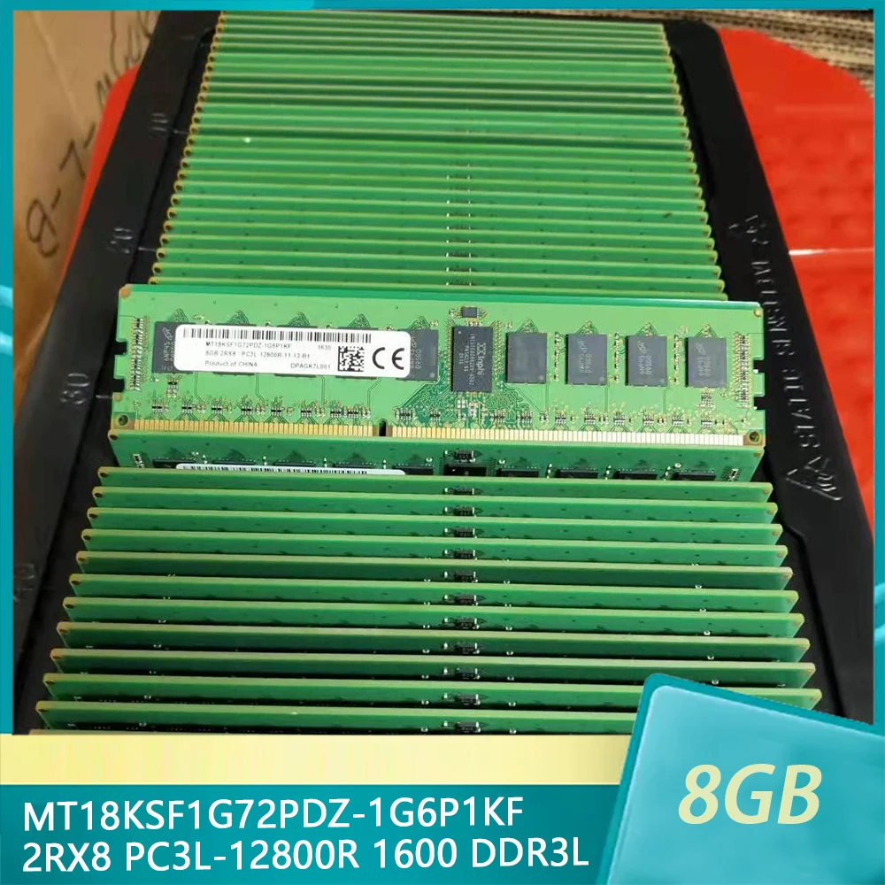 1 шт. Φ 8G 8GB 2RX8 для MT RAM 1600 DDR3L REG Серверная память