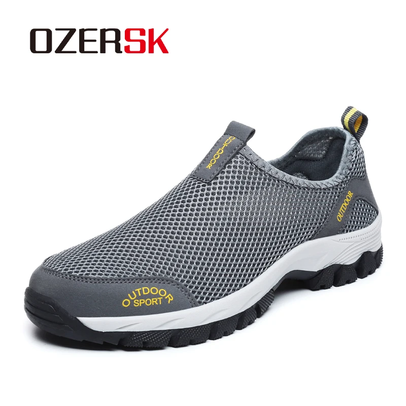 

OZERSK 2023 Summer New Shoes Men Sneakers Summer Trainers Zapatillas Deportivas Hombre Breathable Casual Shoes Big Size 39~48