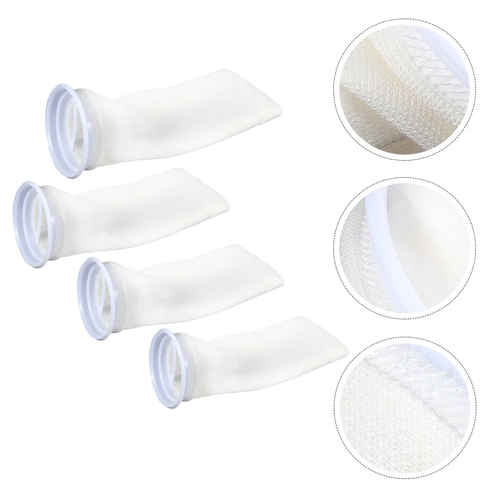 

Filter Aquariummediafish Tank Socksgallon Holder Set Water Salt Pump Pool Sump Sock Saltwater Flow High Reusable Inch Ring