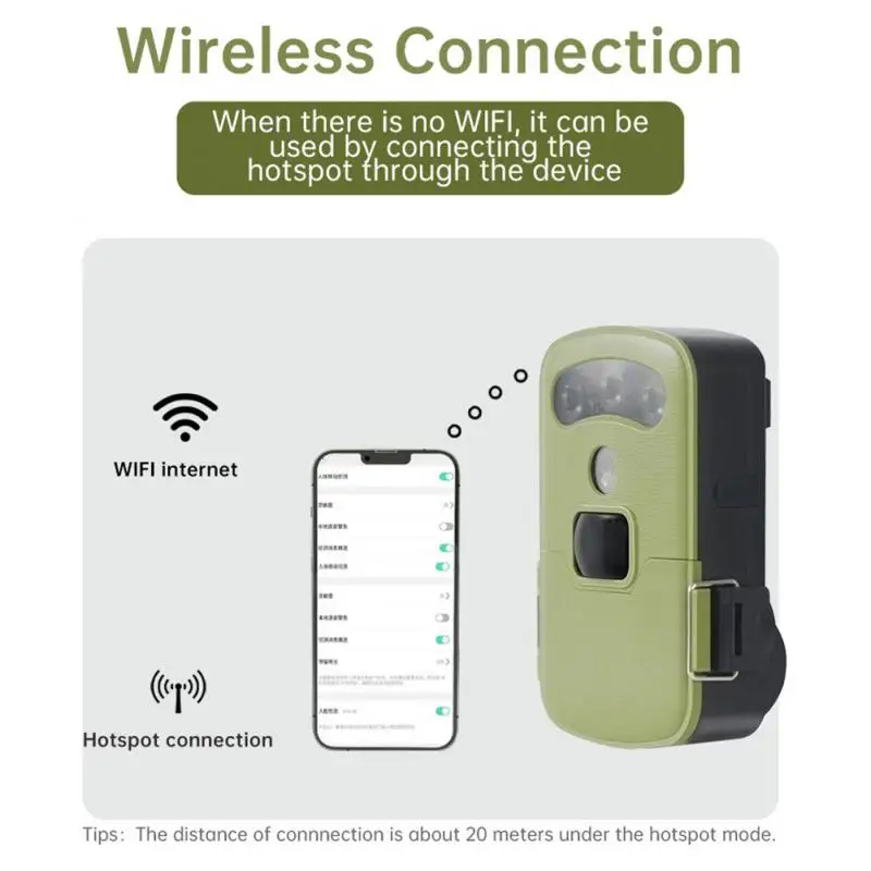 Охотничья камера DV100 с Wi-Fi наружная Водонепроницаемая слежения за дикой природой