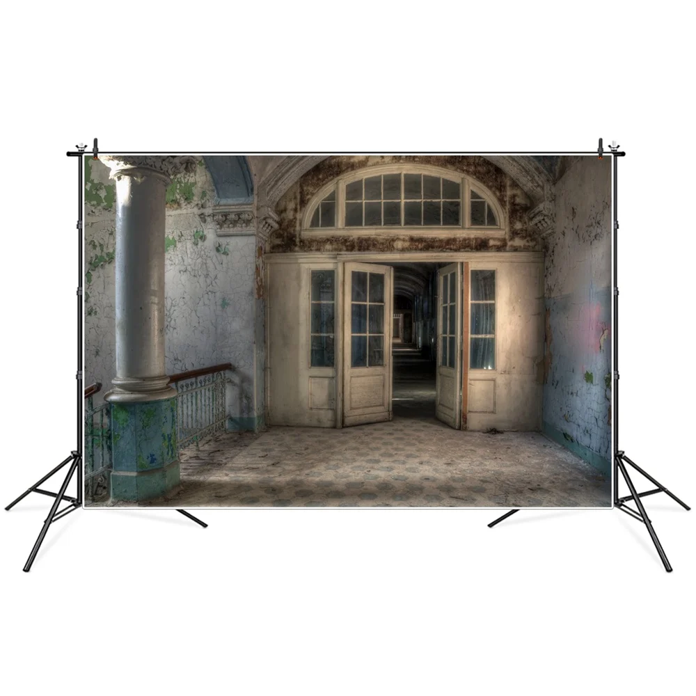 

Abandoned Building Interior Scenery Photography Backgrounds Grunge Photozone Photocall Photographic Backdrops For Photo Studio