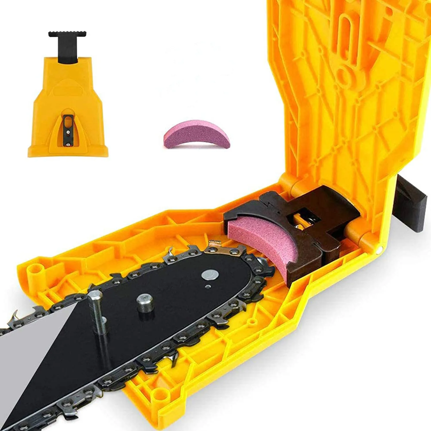 Зубы цепной пилы точилка бензопила Портативный прочный легкий Мощность Sharp бар