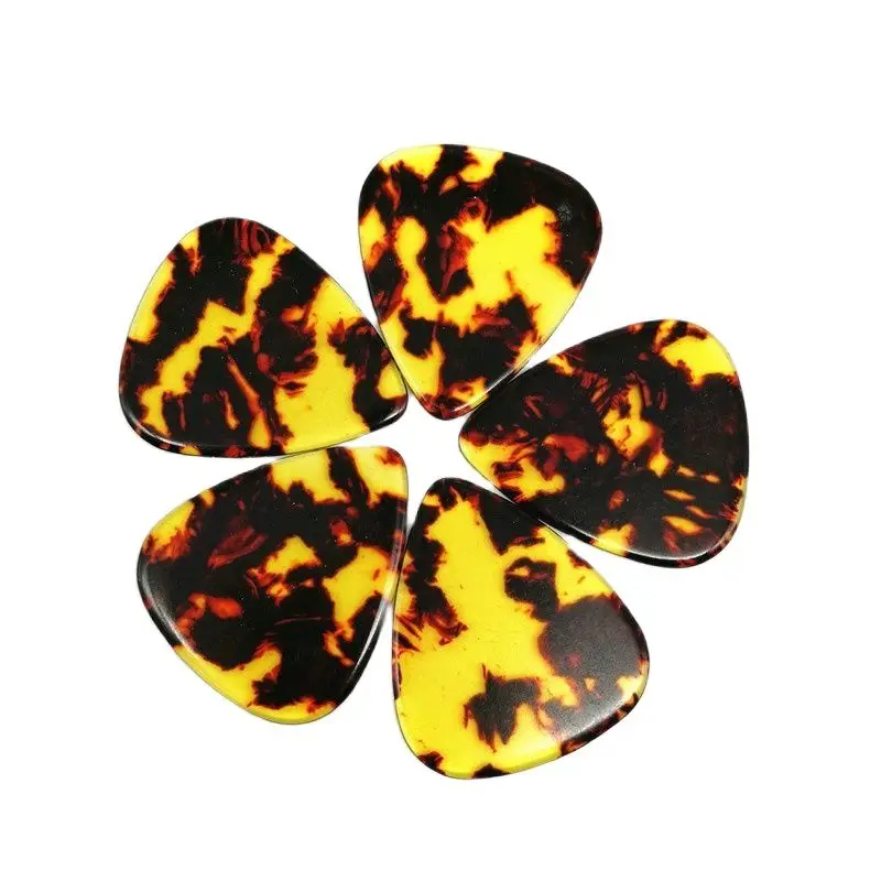 

Fast Delivery Vintage Shell Guitar Picks Plain Celluloid Guitar Plectrum Mediator 0.46MM/0.71MM/0.96MM Gauge 200pcs/lot