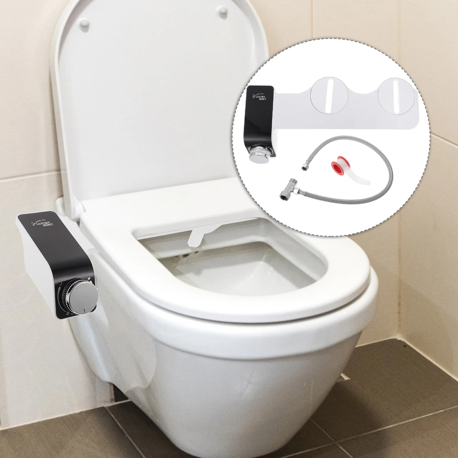 

Self Cleaning Water Sprayer Women Bidet Toilet Handheld Accessory Mechanic Tool Fresh Body Cleaner