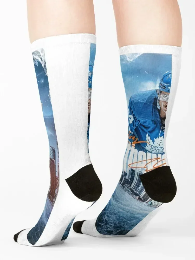 Носки Auston Matthews прозрачные чулки мужские носки женские люксового бренда