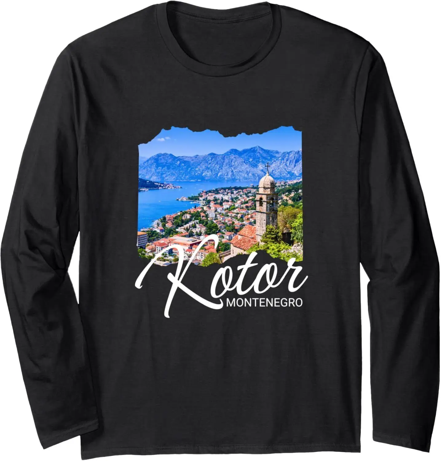 Сувенир Черной Коор \/ Футболка с длинным рукавом Котор
