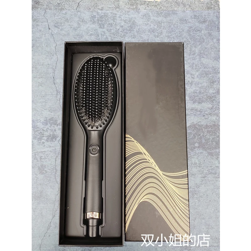 Glide Hot Hair Brush One Step Hair Dryer & Styler &Volumizer Multi-functional Straightening & Curly Hair Brush with Negative Ion