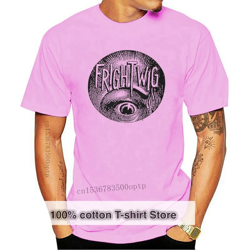 

Freeship New Popular Frightwig Rock Band Shirt Feminist Inspired Log Full Size Basic Models Tee Shirt