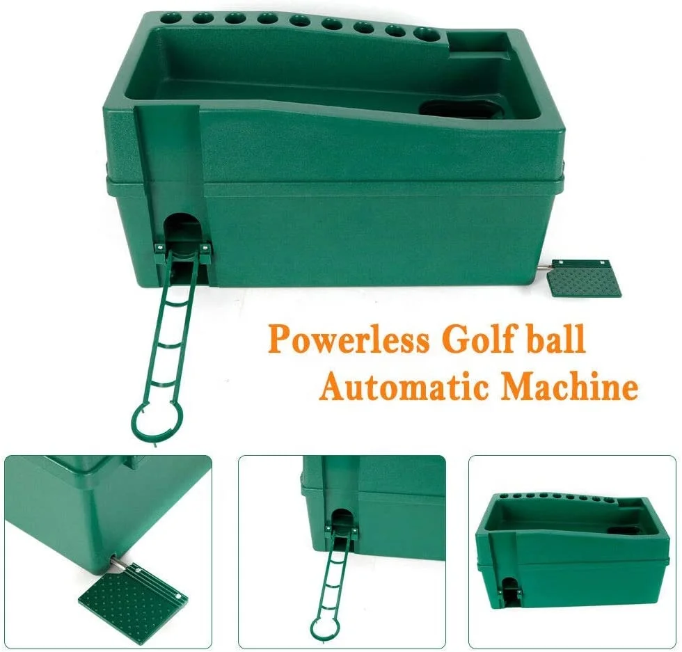 Полуавтоматическая копилка для гольфа менее мощная использования на заднем