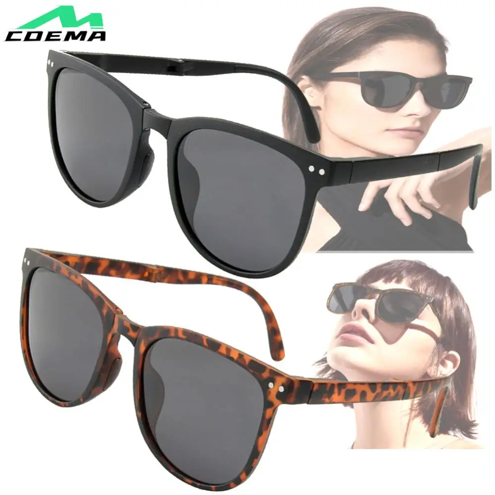 

Высококлассные Модные складные поляризационные солнцезащитные очки для мужчин и женщин винтажные портативные складные солнцезащитные оч...