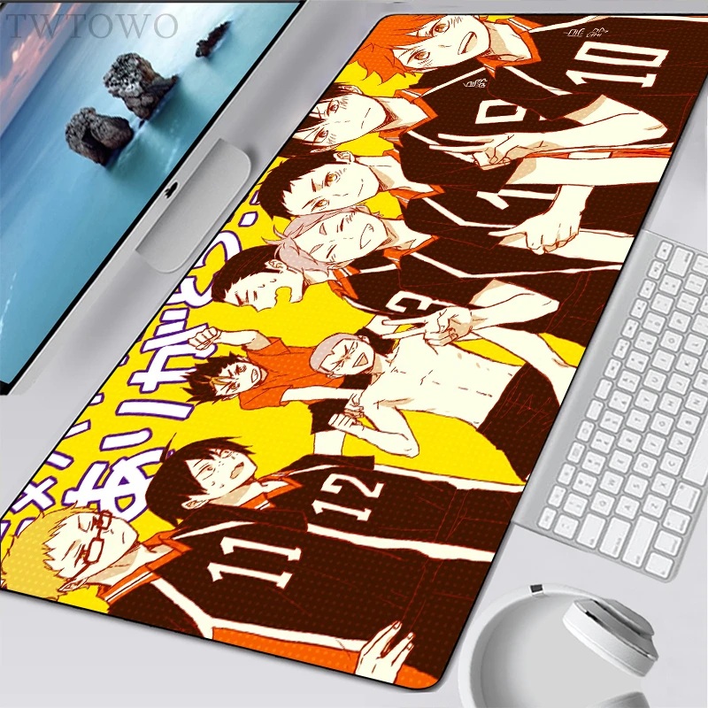 Коврик для мыши Haikyuu игровой мягкий Настольный коврик из натурального каучука