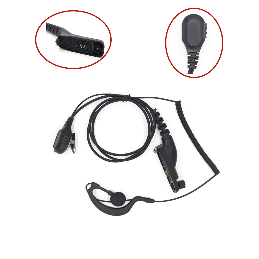 

Multi-Pin Plug Mic Earphone For Motorola DP4800 DP4801/4600/4601 XPR6300 XiR P8608 APX4000 APX6000XE DGP6150 Radio