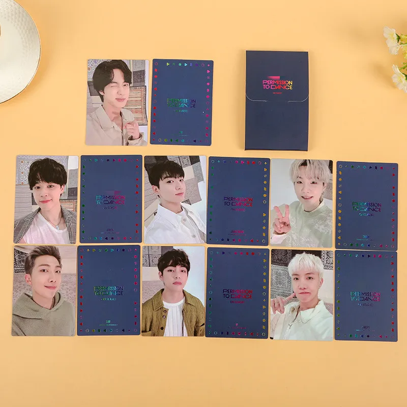

Kpop Bangtan Boys PTD ON STAGE SEOUL Message Photocard with Laser Effect for ARMY Gift