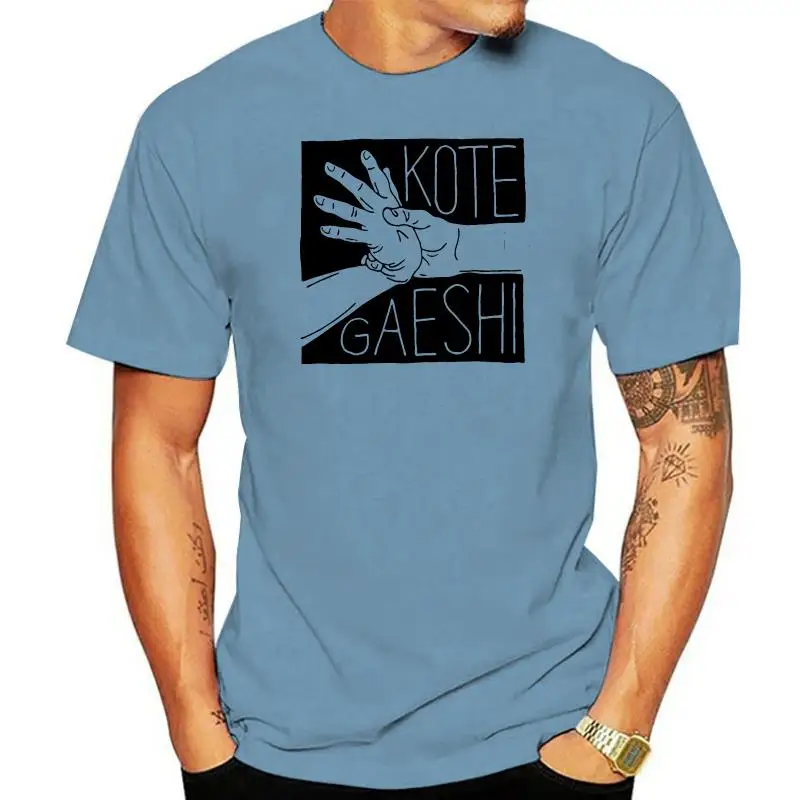 

Fashion Mens Short sleeve T Shirt Aikido Kote Gaeshi Novelty Short Sleeve Hand Grips Japan Tees Neck Clothing man's T-shirt