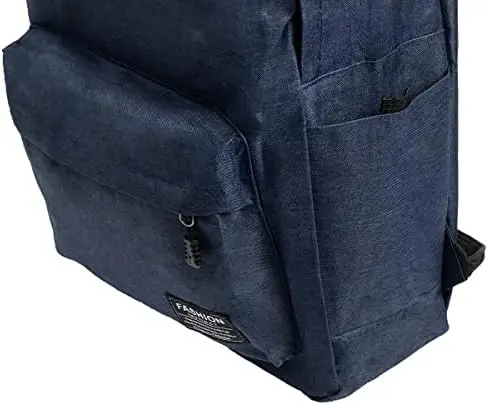 

2023 new Mochila Casual Estudante Universitário Unissex Resistente Bolso Lateral Espaço para Notebook