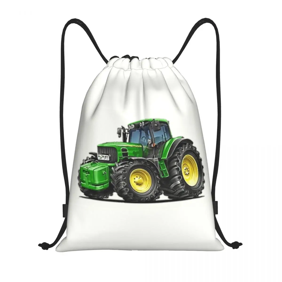 

Custom Tractor Drawstring Bag Men Women Lightweight Sports Gym Storage Backpack
